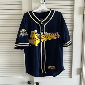 Vintage Michigan Baseball Jersey